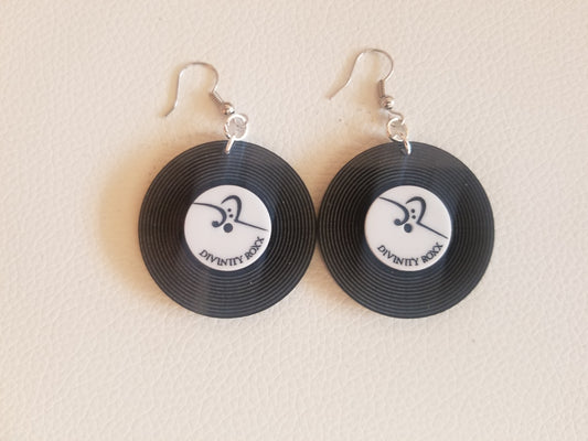 Vinyl Earrings DR